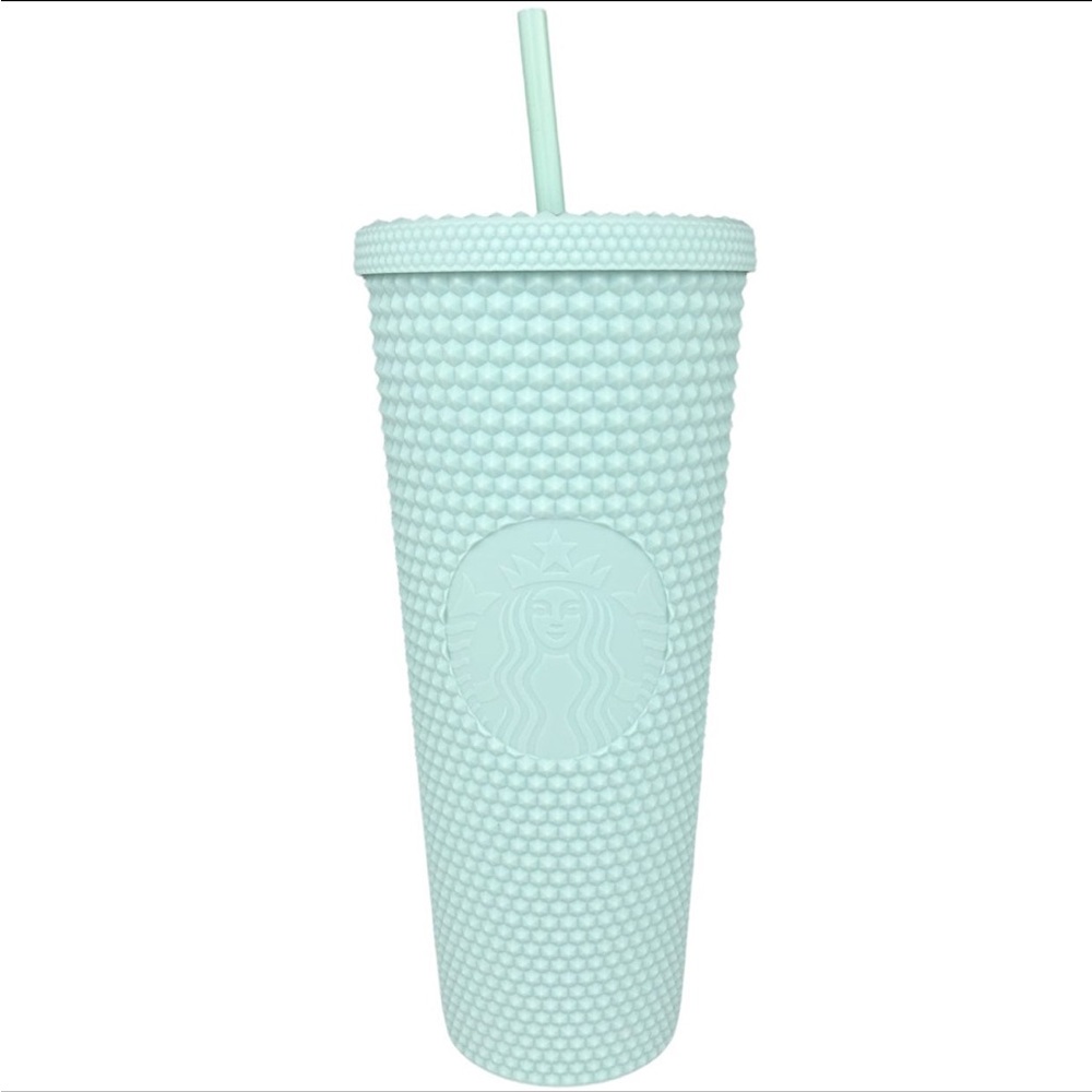 ❗️Starbucks Matte Mint Green Studded Tumbler
